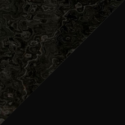 Elegant Black Gebluemt (Stein außen) / Tiefschwarz (RAL 9005 innen)
