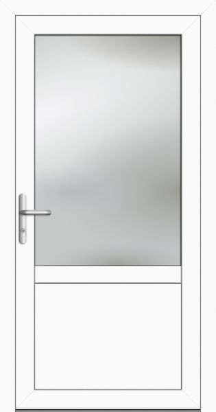 Aluminium Nebeneingangstür "CHIEMSEE-G" 69 mm