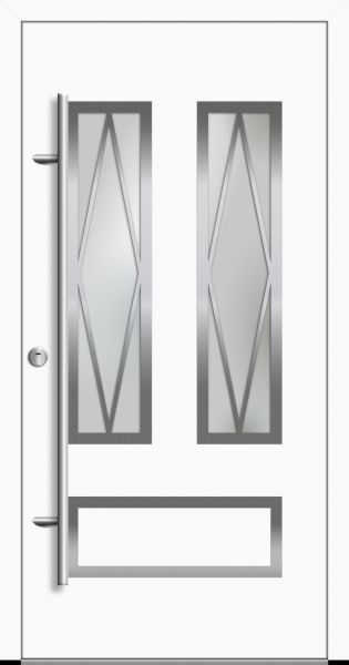 Aluminium Landhaustür "HAVEL" 82 mm RC2 Sprossenfelder