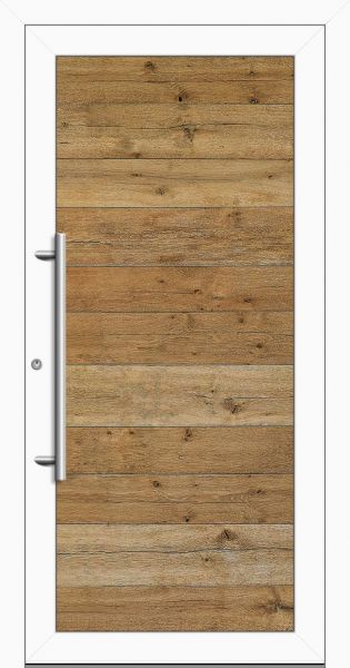 Aluminium-Holz Haustür "HAIDENAAB-W" 79 mm Eiche Altholz