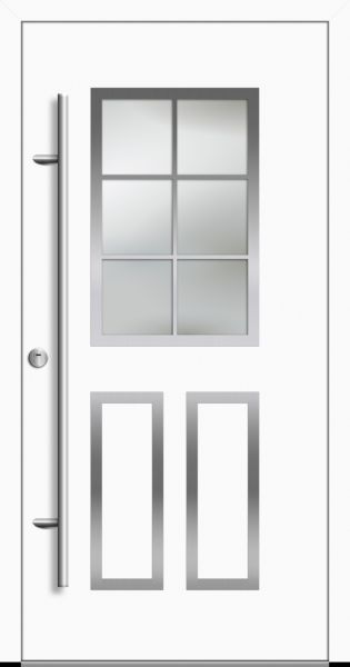 Aluminium Landhaustür "MURR" 82 mm RC2 Sprossenfelder