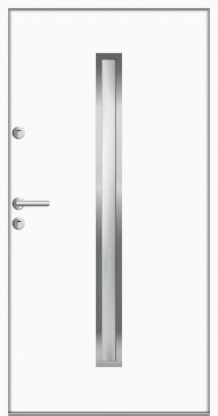 Aluminium-Stahl Nebeneingangstür "SPREE" 68 mm