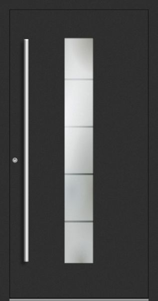 Aluminium Haustür "MEERBACH" 90 mm RC2104 cm (B) x 207 cm (H)