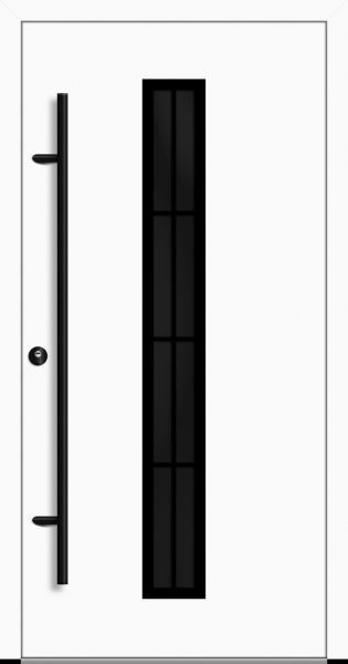 Aluminium Landhaustür "ALFSEE" 82 mm RC2 BLACKLINE 8 Sprossenfelder