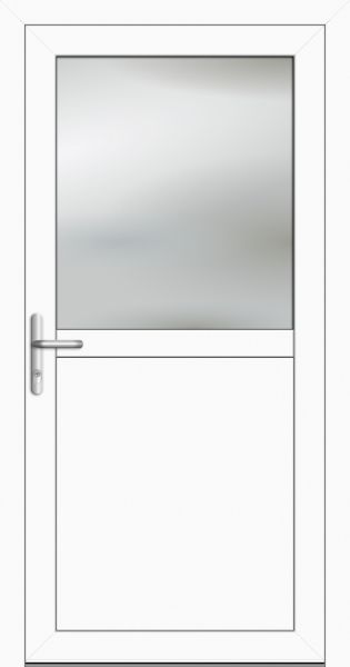 Aluminium Nebeneingangstür "PILSENSEE-G" 69 mm