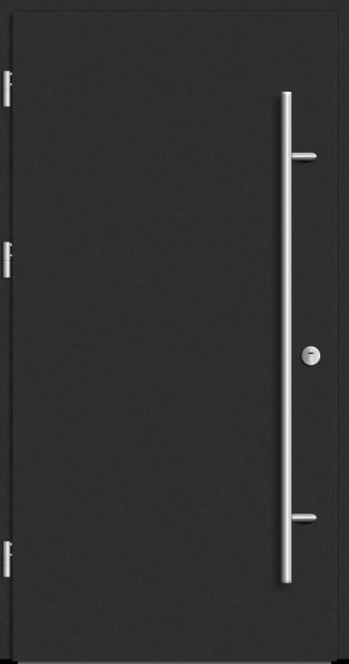AKTION Aluminium Haustür "VILZSEE" 68 mm Anthrazit