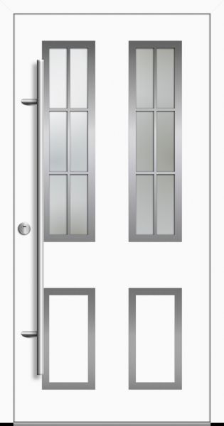 Aluminium Landhaustür &quot;DIEMEL&quot; 82 mm RC2 Sprossenfelder