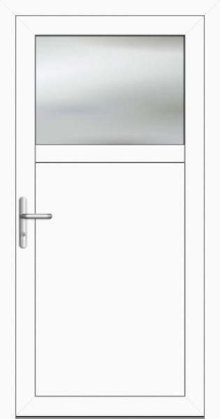 Aluminium Nebeneingangstür "ALSTER-G" 69 mm