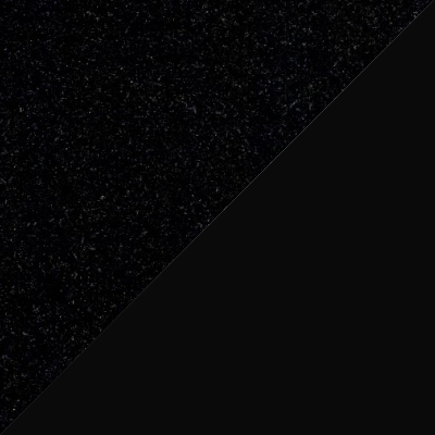 Nero Assoluto (Stein außen) / Tiefschwarz (RAL 9005 innen)