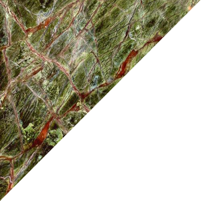 Rain Forest Green (Stein außen) / Verkehrsweiß (RAL 9016 innen)