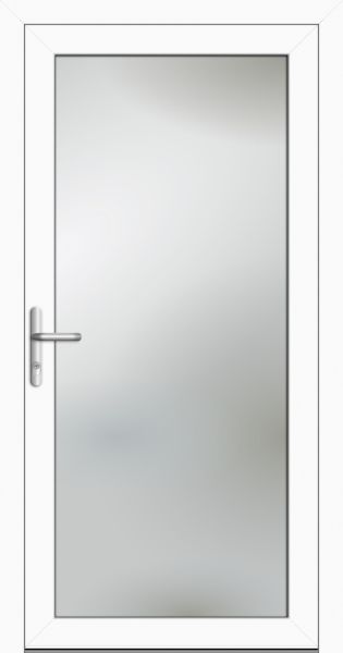 Aluminium Nebeneingangstür "ELBE-G" 69 mm