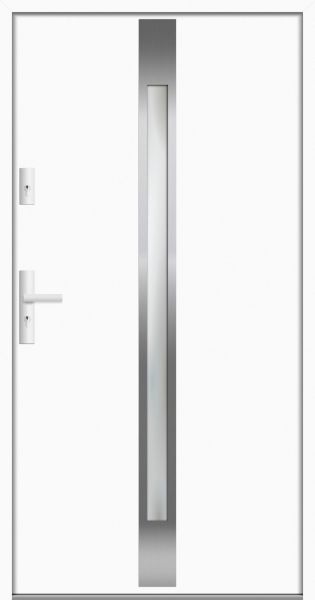 Aluminium-Stahl Nebeneingangstür &quot;MASCHSEE&quot; 68 mm